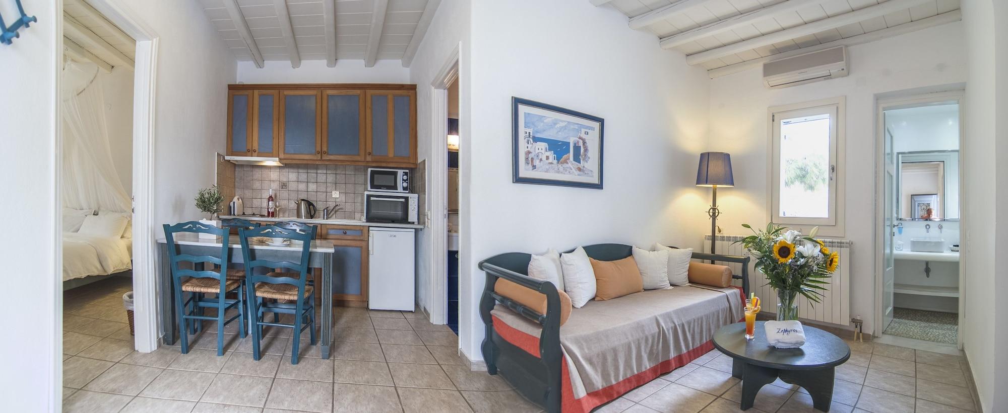 Zephyros Apart otel Paraga  Dış mekan fotoğraf