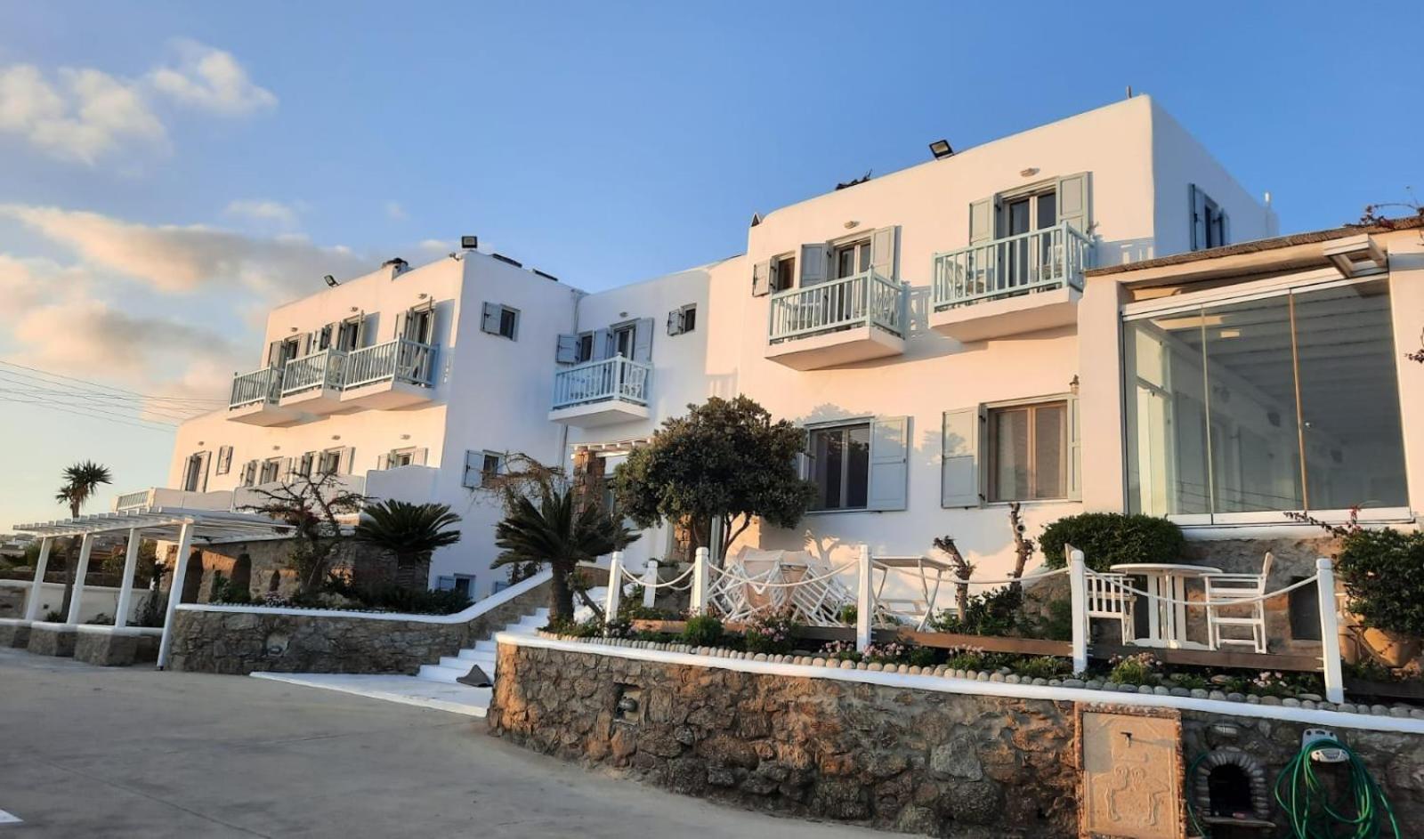 Zephyros Apart otel Paraga  Dış mekan fotoğraf